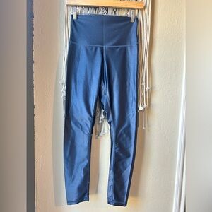 DYI Shiny Navy Blue Leggings